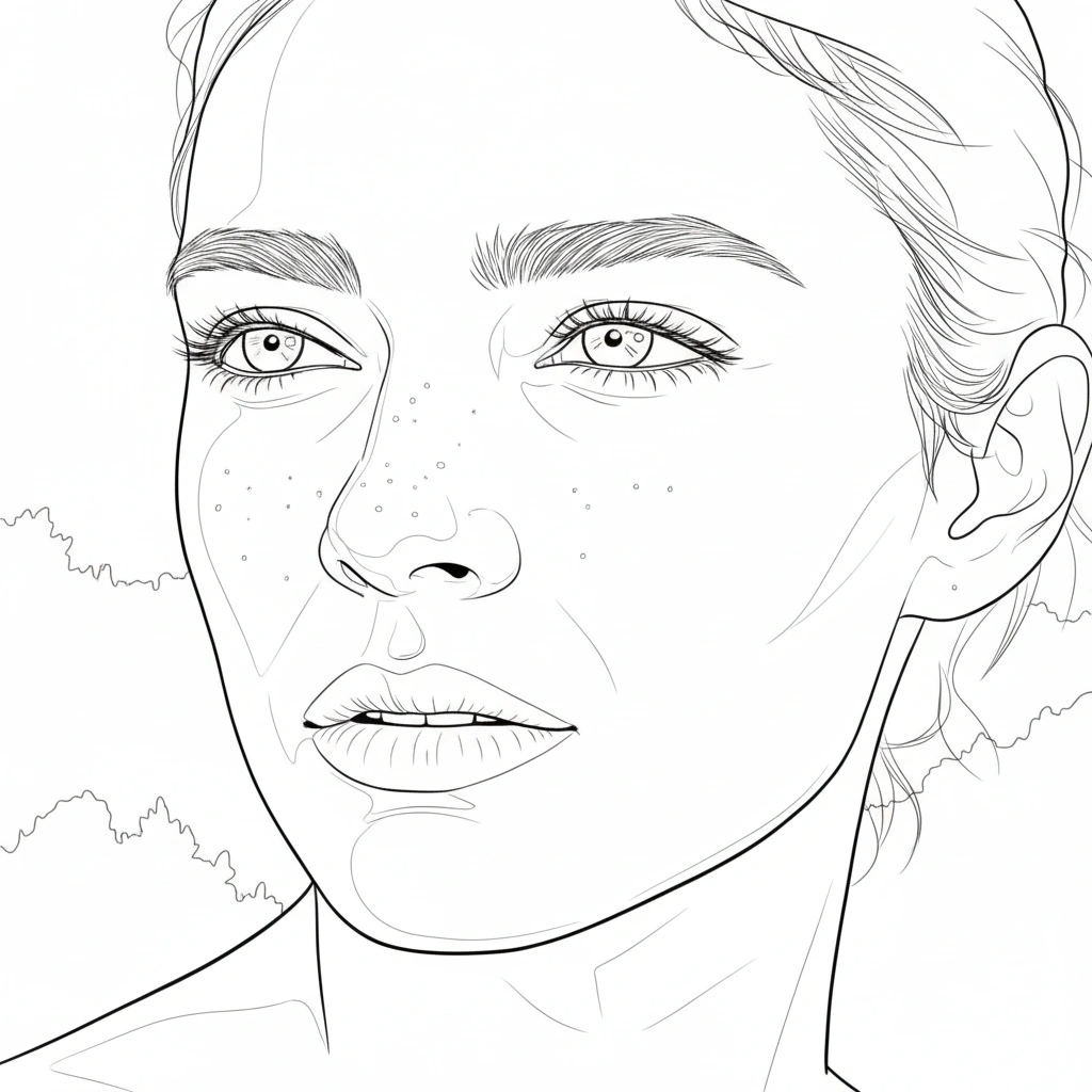 Last Light of Day – Advanced Colored Pencil Portrait Study | Digital Download