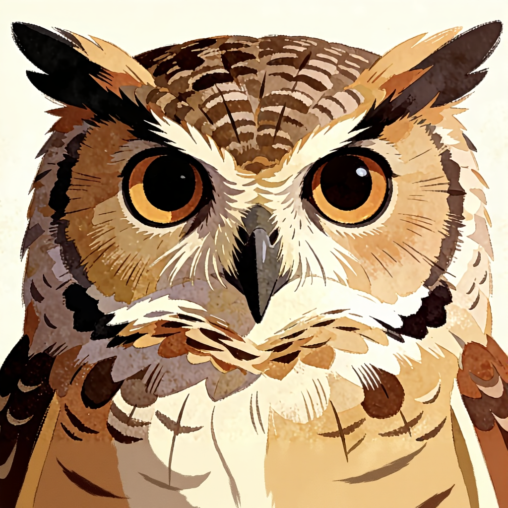 A Gaze That Knows – Intermediate Colored Pencil Animal Study | Digital Download