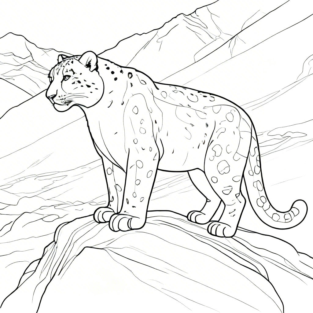 Alone Above the World – Advanced Colored Pencil Animal Study | Digital Download