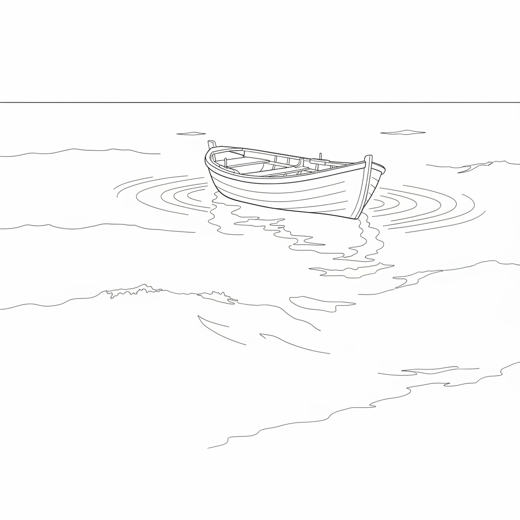 Carried by the Rhythm of the Waves – Intermediate Colored Pencil Seascape Study | Digital Download