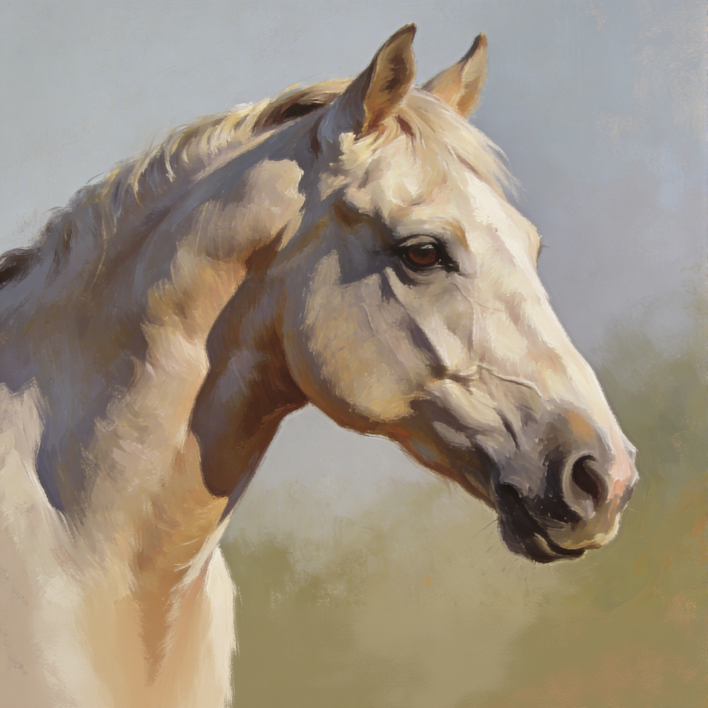 In Quiet Strength – Intermediate Colored Pencil Animal Study | Digital Download