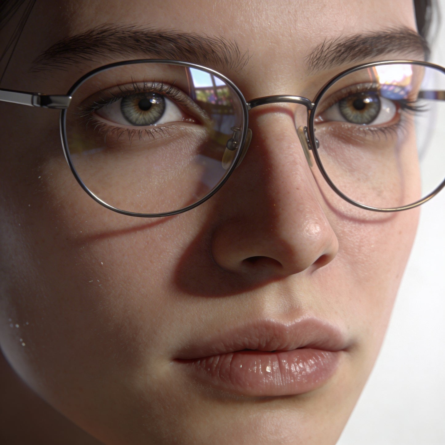 Reflections of Thought – Advanced Colored Pencil Portrait Study | Digital Download