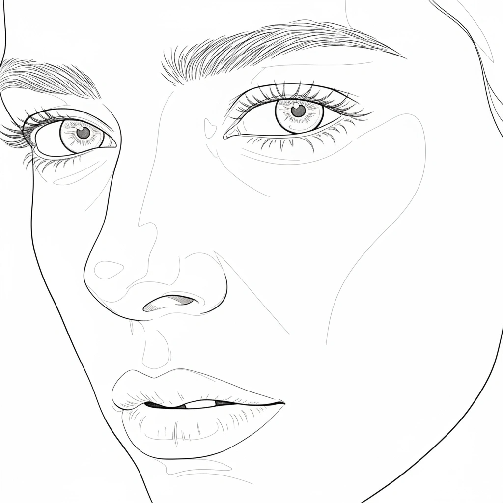 The Story Behind the Eyes – Advanced Colored Pencil Portrait Study | Digital Download